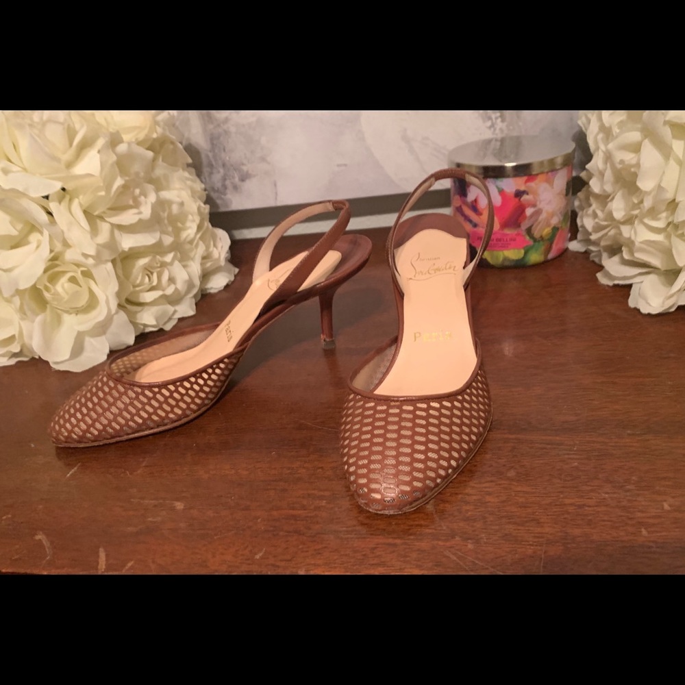 Authentic Louboutin Slings